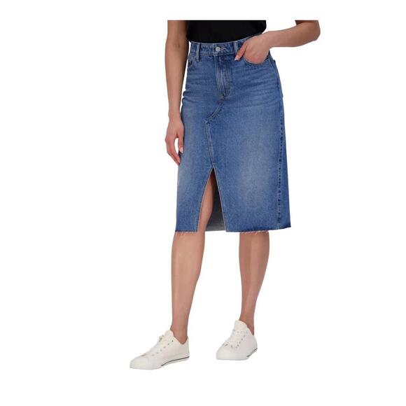 Lucky Brand Women's Midi Denim Skirt Size 8. BO - Picture 1 of 2